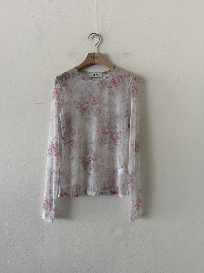 MENG韓國東大門代購女裝新款休閑熱賣人氣職業推薦長袖T恤MENG長袖T恤圖色2