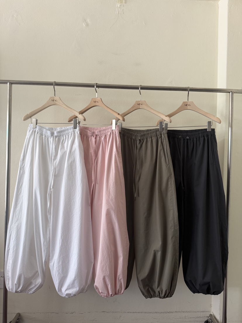 MENG韓國代購女裝新品人氣熱賣時尚休閑職業26春夏休閑褲MENG休閑褲