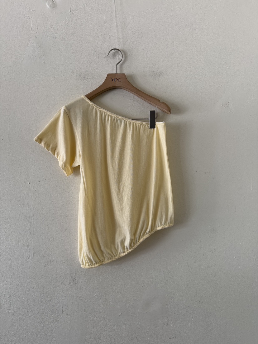 MENG韓國直郵女士新款休閑人氣熱賣26春夏職業推薦時尚T恤MENGT恤圖色2