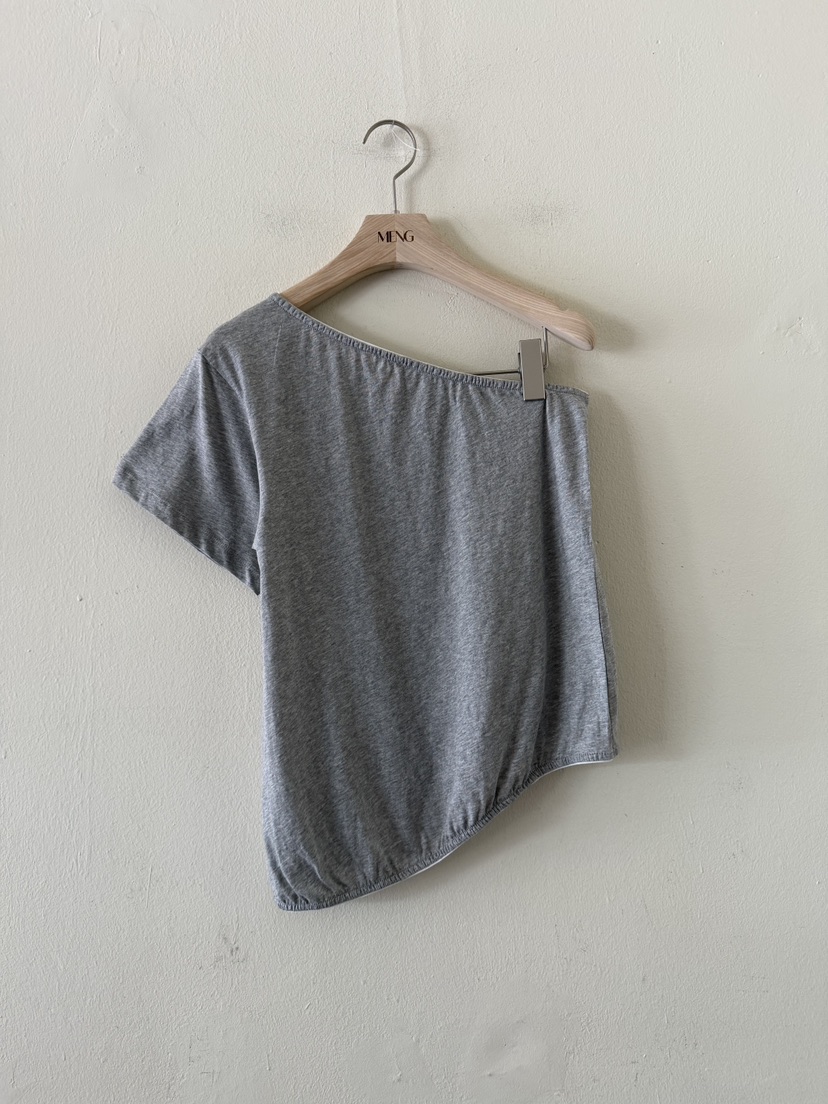 MENG韓國直郵女士新款休閑人氣熱賣26春夏職業推薦時尚T恤MENGT恤圖色3