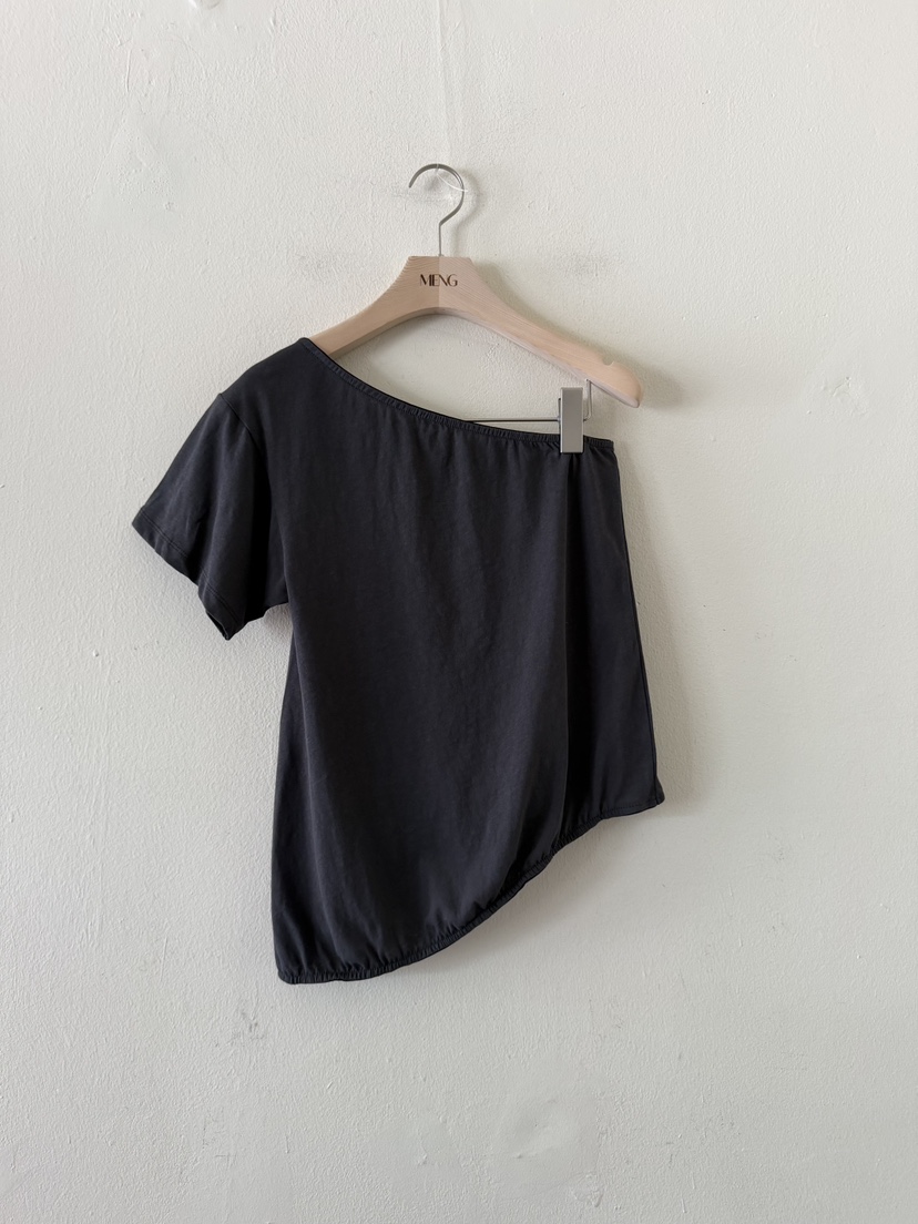MENG韓國直郵女士新款休閑人氣熱賣26春夏職業推薦時尚T恤MENGT恤圖色4