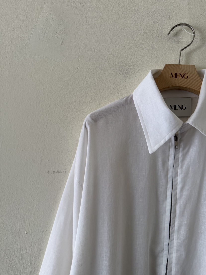 MENG韓國東大門代購女裝新款熱賣職業休閑人氣夾克亞麻布MENG夾克