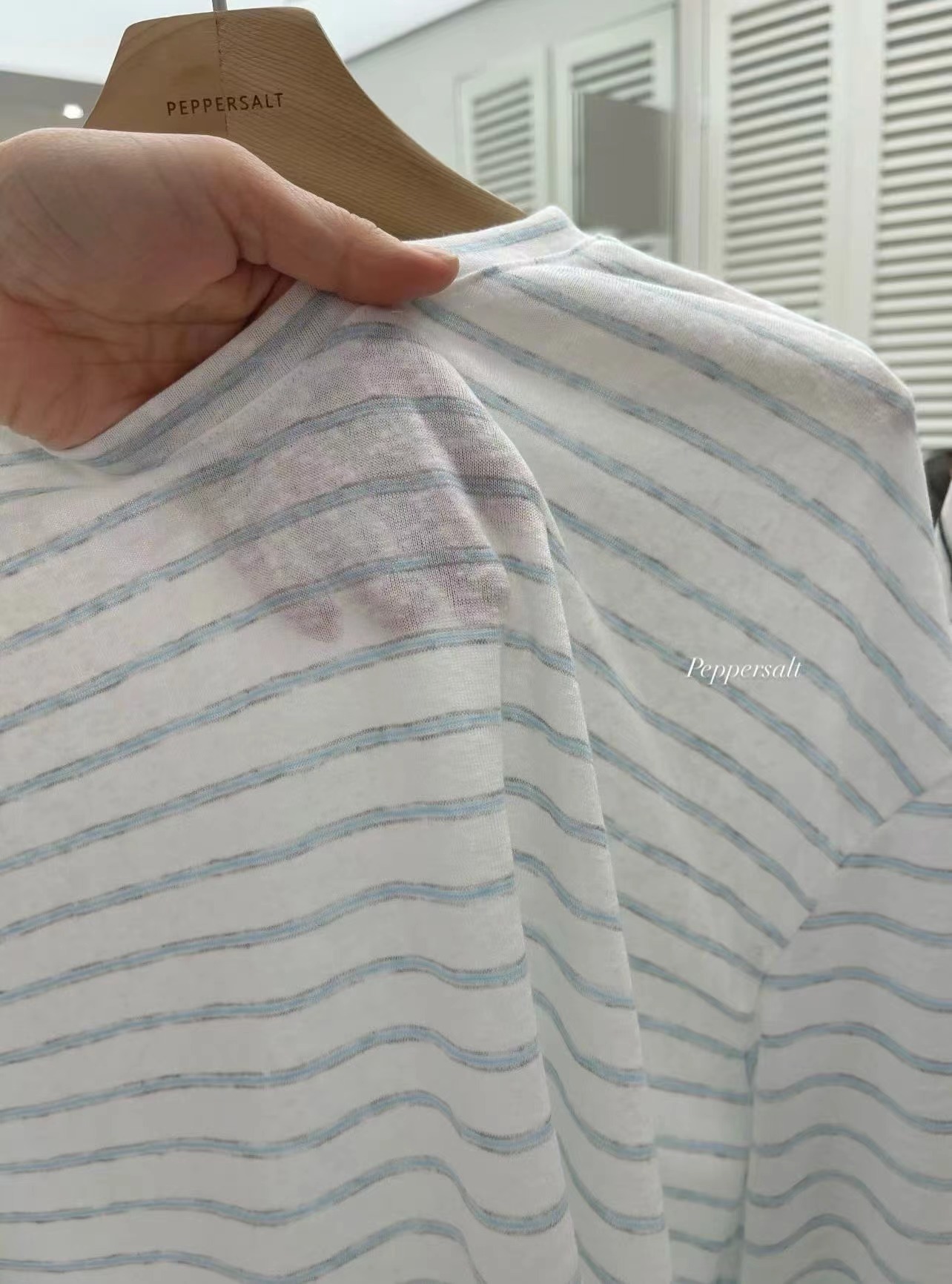 PEPPER 페페韓國東大門代購女士新款休閑26春夏人氣長袖T恤PEPPER-SEOUL長袖T恤