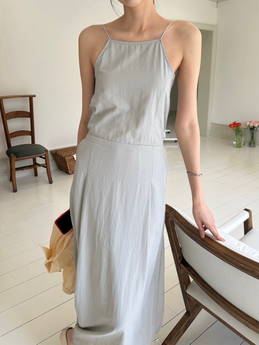 ME MO韓國直郵女士新款時尚26春夏人氣推薦休閑職業連衣裙ME MO連衣裙