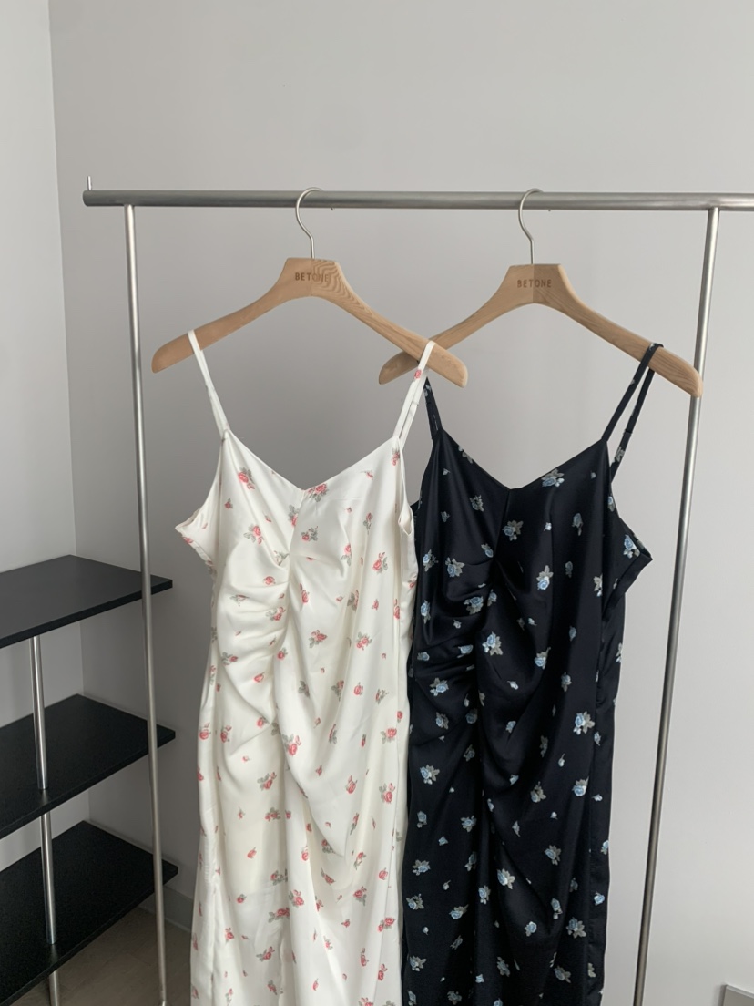 BETONE韓國代購女裝新款26春夏休閑職業人氣時尚連衣裙小花BETONE連衣裙
