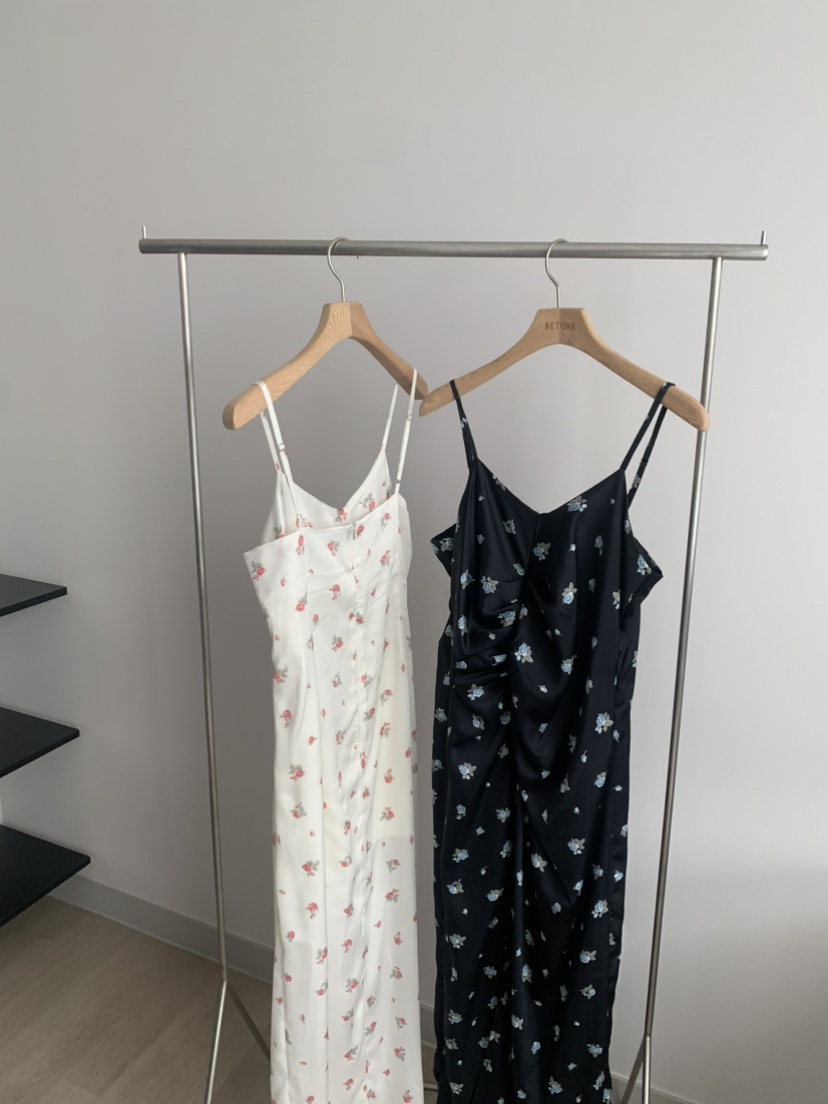 BETONE韓國代購女裝新款26春夏休閑職業人氣時尚連衣裙小花BETONE連衣裙