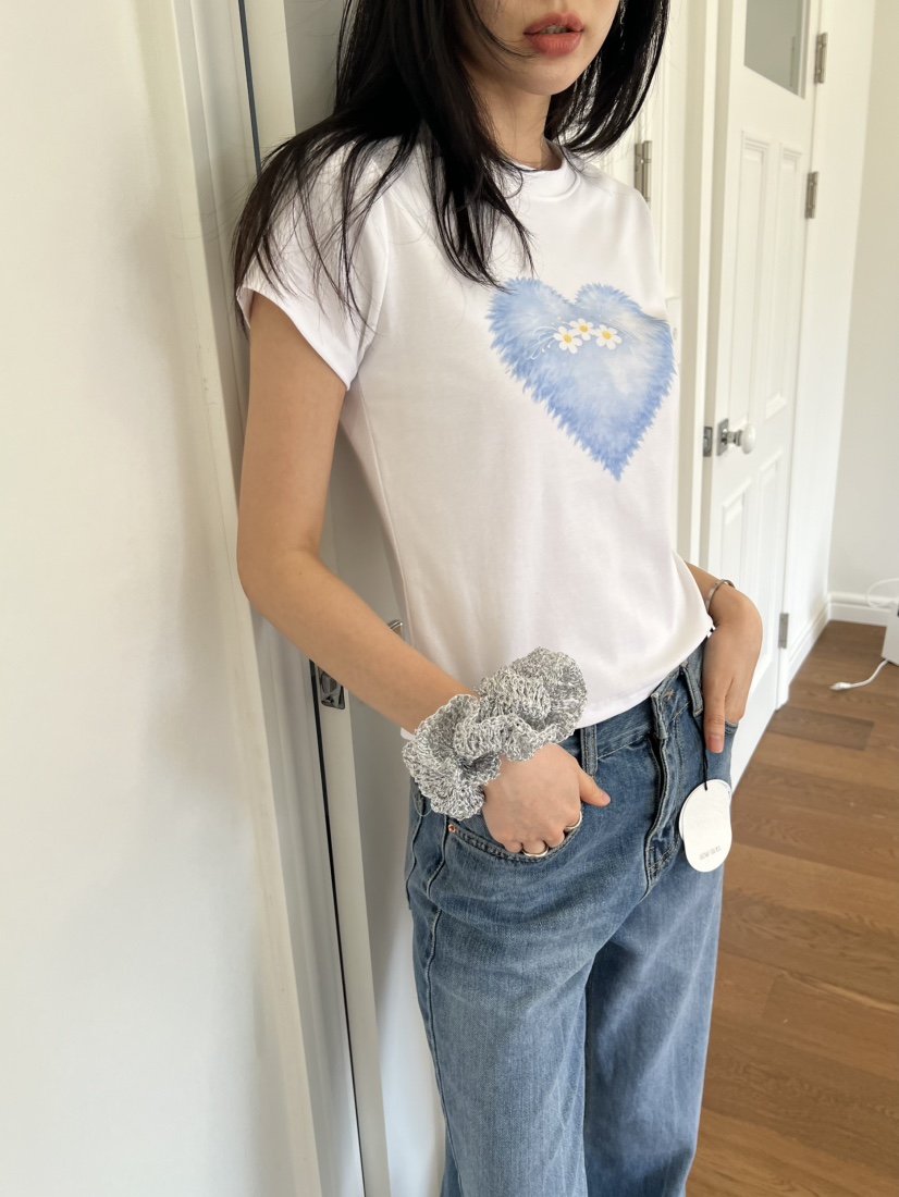 ME MO韓國代購女裝新款時尚休閑推薦職業26春夏熱賣人氣T恤ME MOT恤