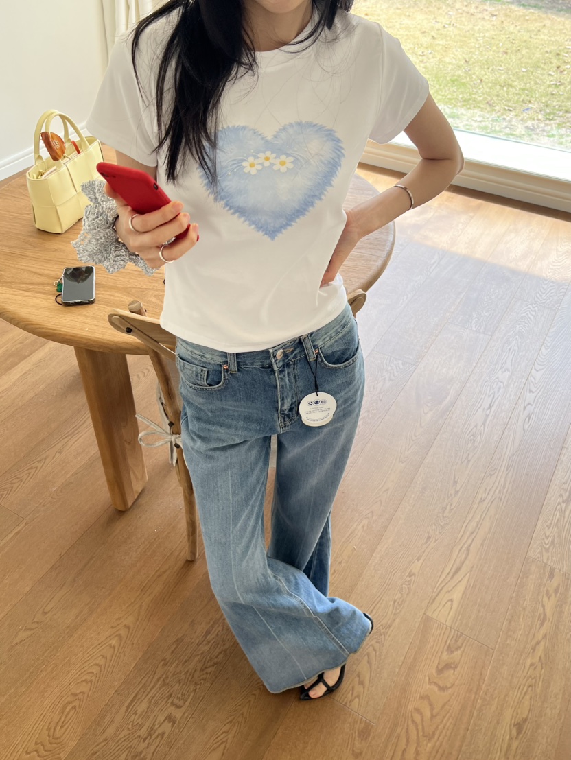 ME MO韓國代購女裝新款時尚休閑推薦職業26春夏熱賣人氣T恤ME MOT恤