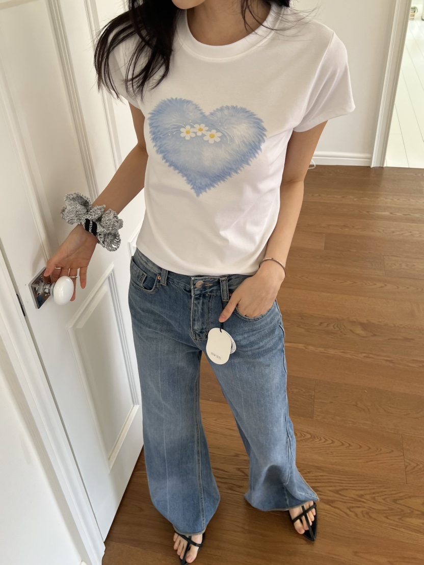 ME MO韓國代購女裝新款時尚休閑推薦職業26春夏熱賣人氣T恤ME MOT恤