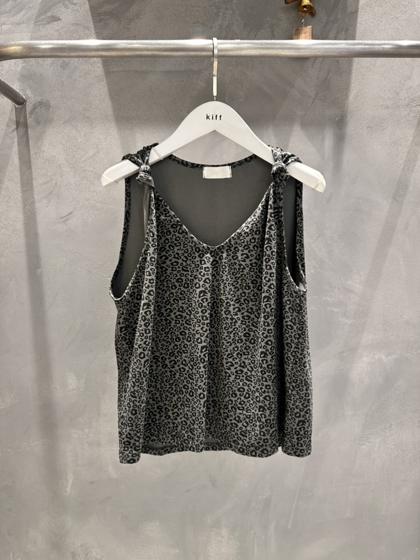 KIFF韓國東大門直郵女士新品時尚職業推薦熱賣吊帶背心豹紋KIFF吊帶/背心圖色3