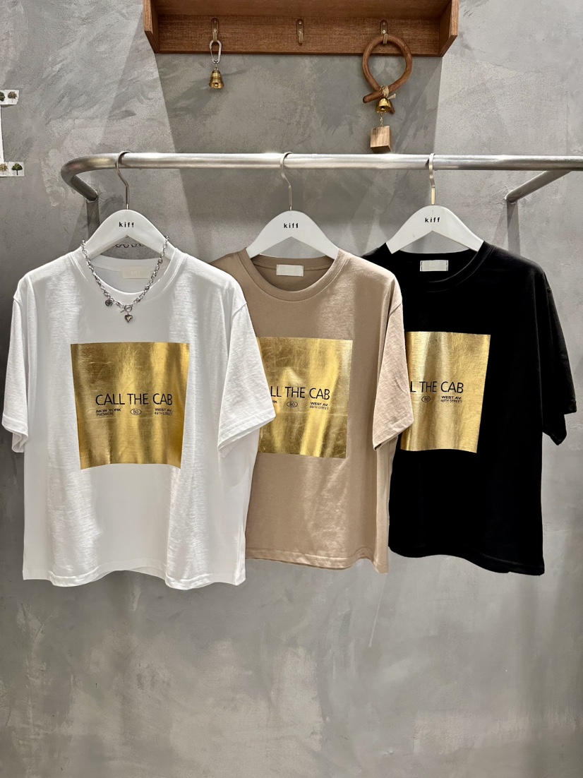 KIFF韓國代購女裝新品休閑26春夏熱賣職業推薦人氣時尚T恤KIFFT恤