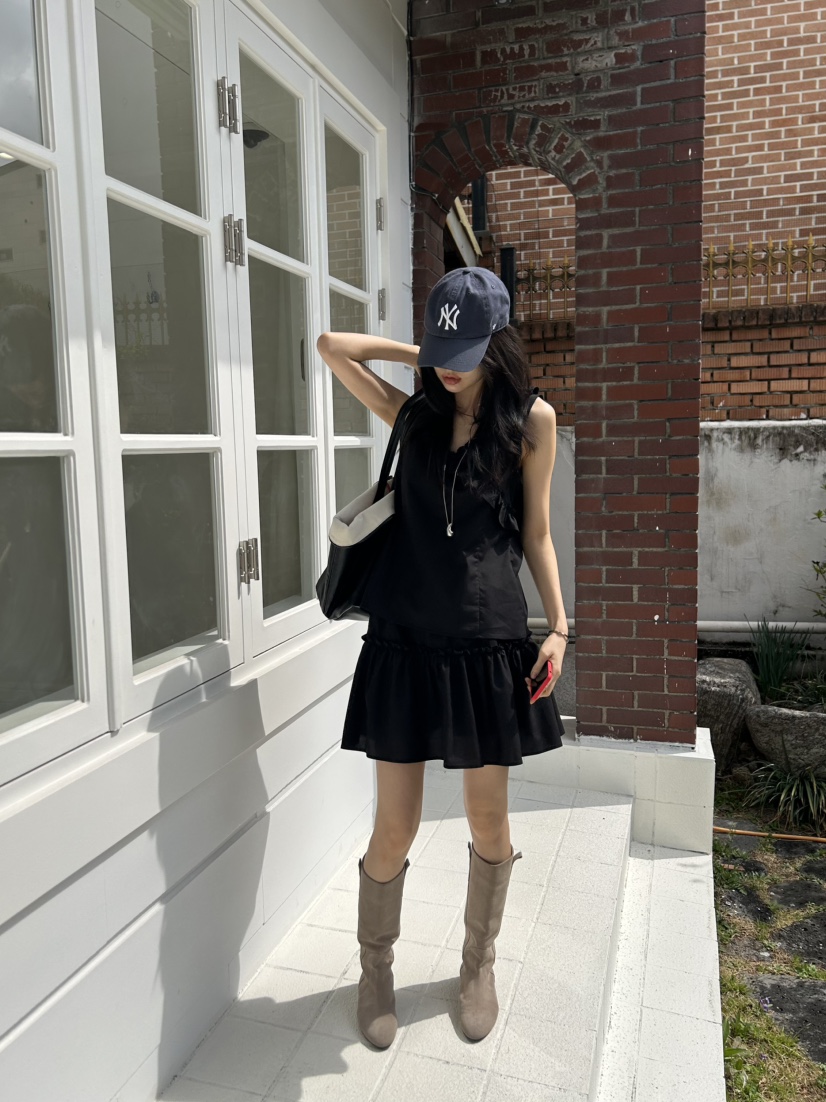 ME MO韓國直郵實拍女裝新品休閑襯衫蕾絲衫不含項鏈荷葉邊ME MO襯衫/蕾絲衫