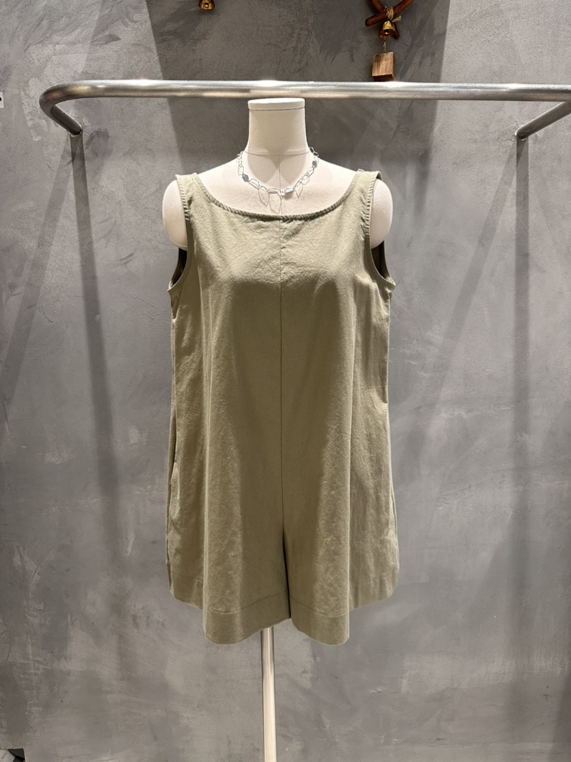 KIFF韓國直郵實拍女士新品熱賣推薦休閑人氣26春夏連體褲褶皺KIFF連體褲圖色2