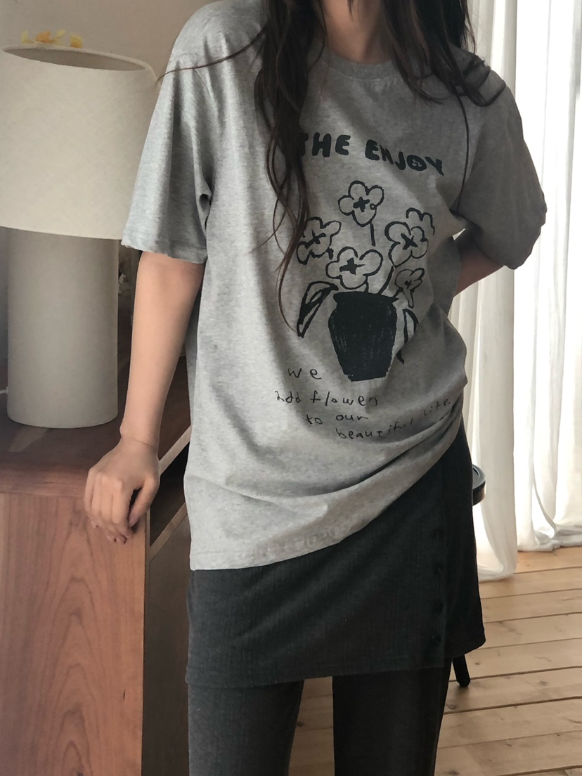 ONDO-P韓國東大門代購女裝新款人氣職業推薦26春夏休閑T恤ONDO-PT恤