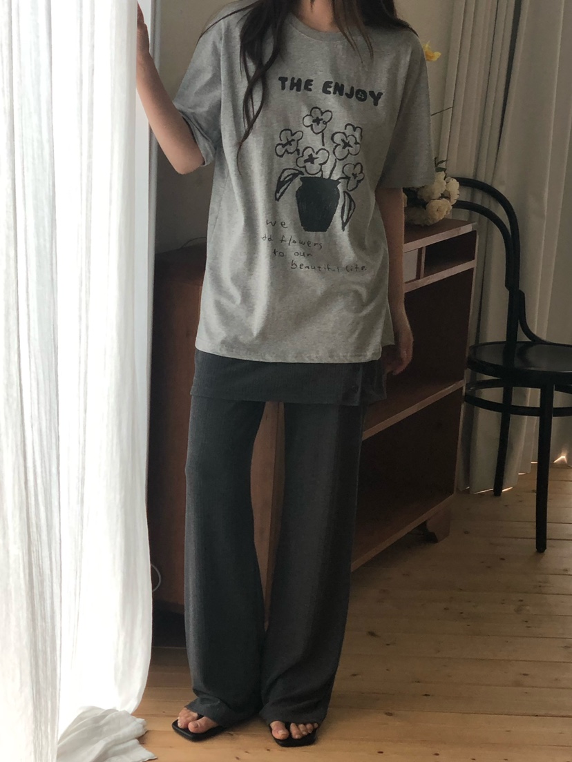 ONDO-P韓國東大門代購女裝新款人氣職業推薦26春夏休閑T恤ONDO-PT恤