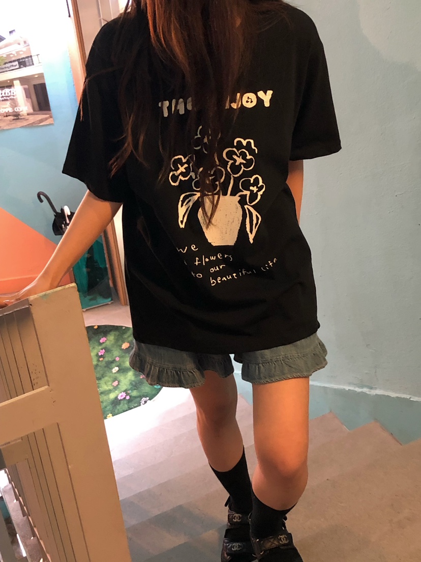 ONDO-P韓國東大門代購女裝新款人氣職業推薦26春夏休閑T恤ONDO-PT恤