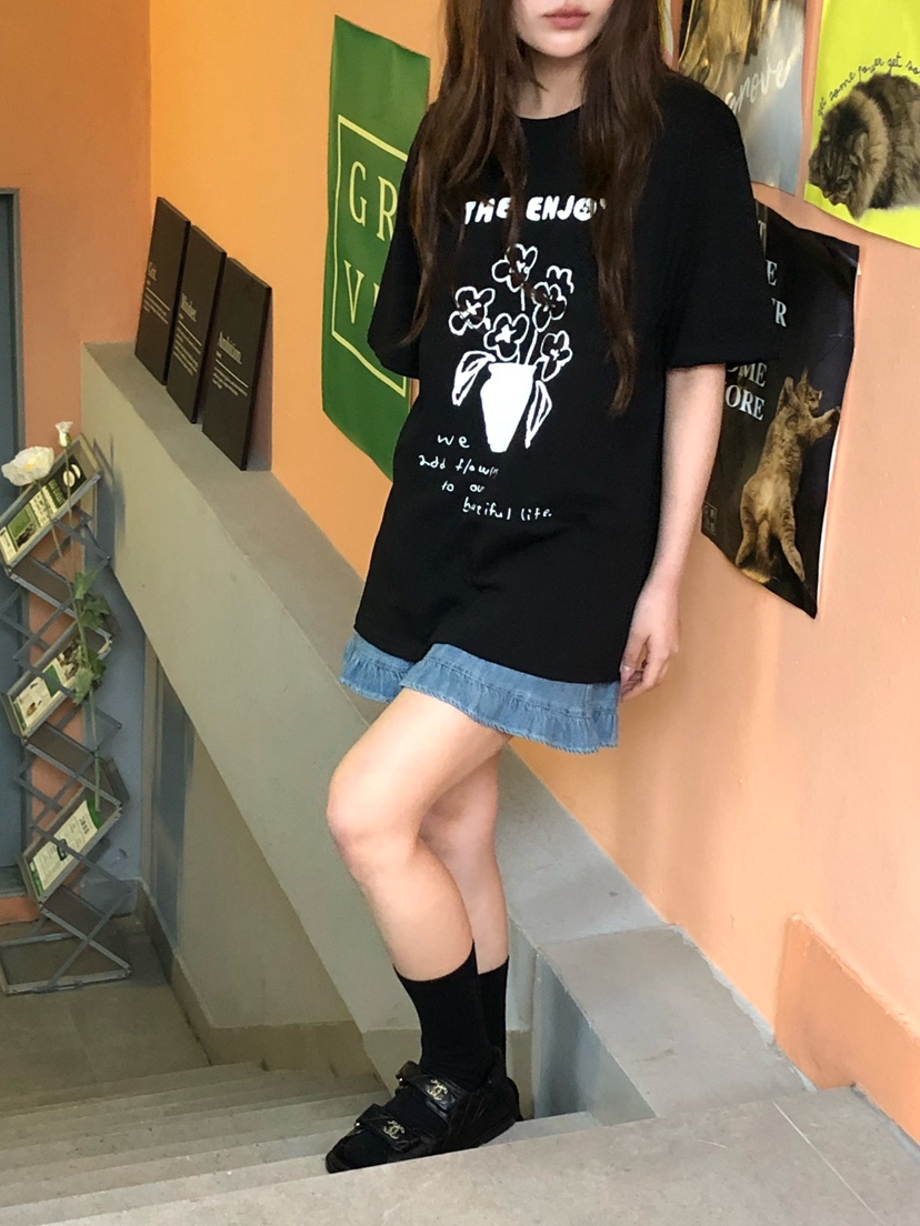 ONDO-P韓國東大門代購女裝新款人氣職業推薦26春夏休閑T恤ONDO-PT恤