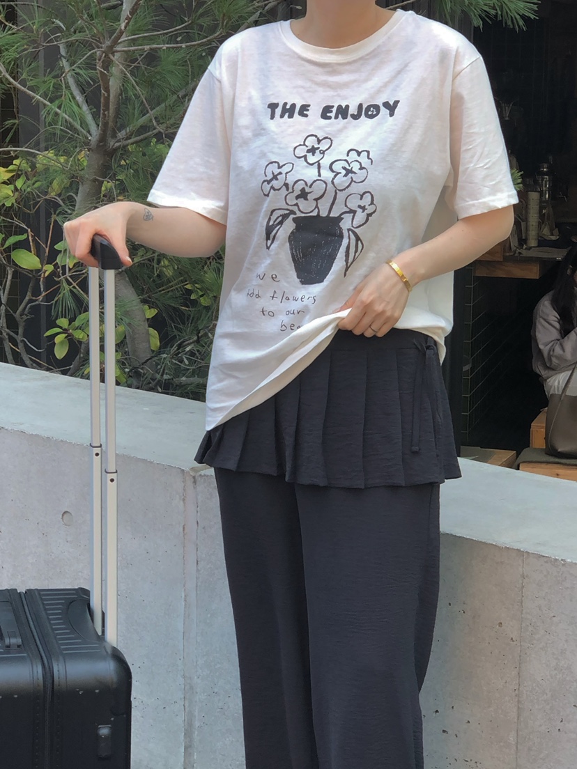 ONDO-P韓國東大門代購女裝新款人氣職業推薦26春夏休閑T恤ONDO-PT恤