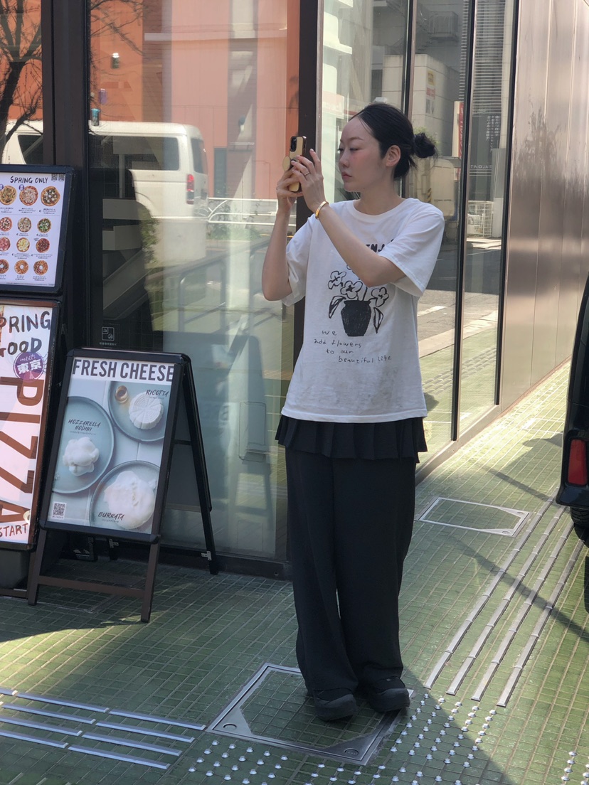 ONDO-P韓國東大門代購女裝新款人氣職業推薦26春夏休閑T恤ONDO-PT恤