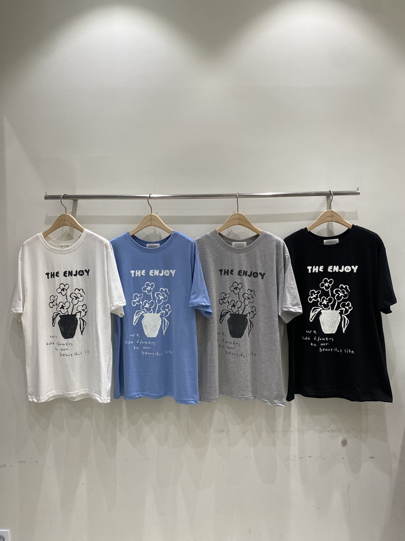 ONDO-P韓國東大門代購女裝新款人氣職業推薦26春夏休閑T恤ONDO-PT恤
