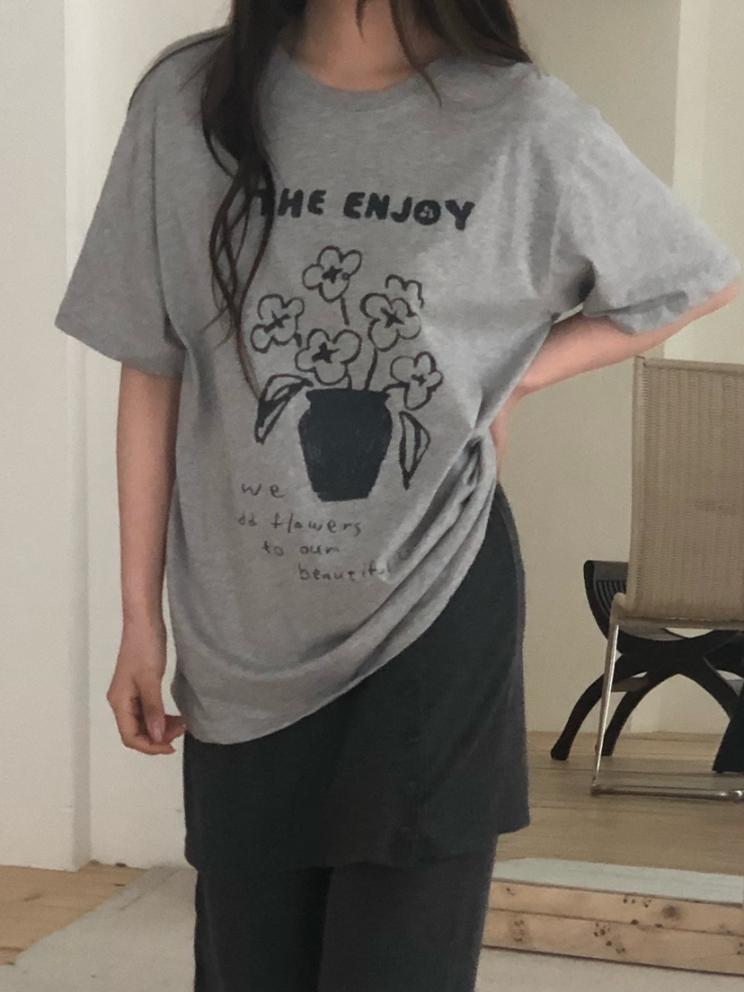 ONDO-P韓國東大門代購女裝新款人氣職業推薦26春夏休閑T恤ONDO-PT恤圖色1