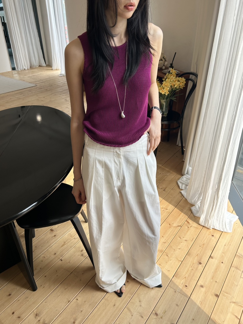 ME MO韓國代購女裝新款時尚熱賣職業26春夏休閑吊帶背心ME MO吊帶/背心