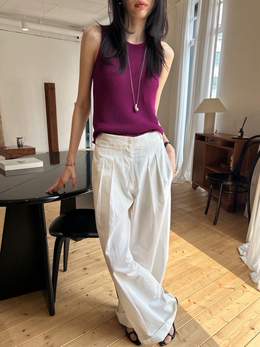 ME MO韓國代購女裝新款時尚熱賣職業26春夏休閑吊帶背心ME MO吊帶/背心