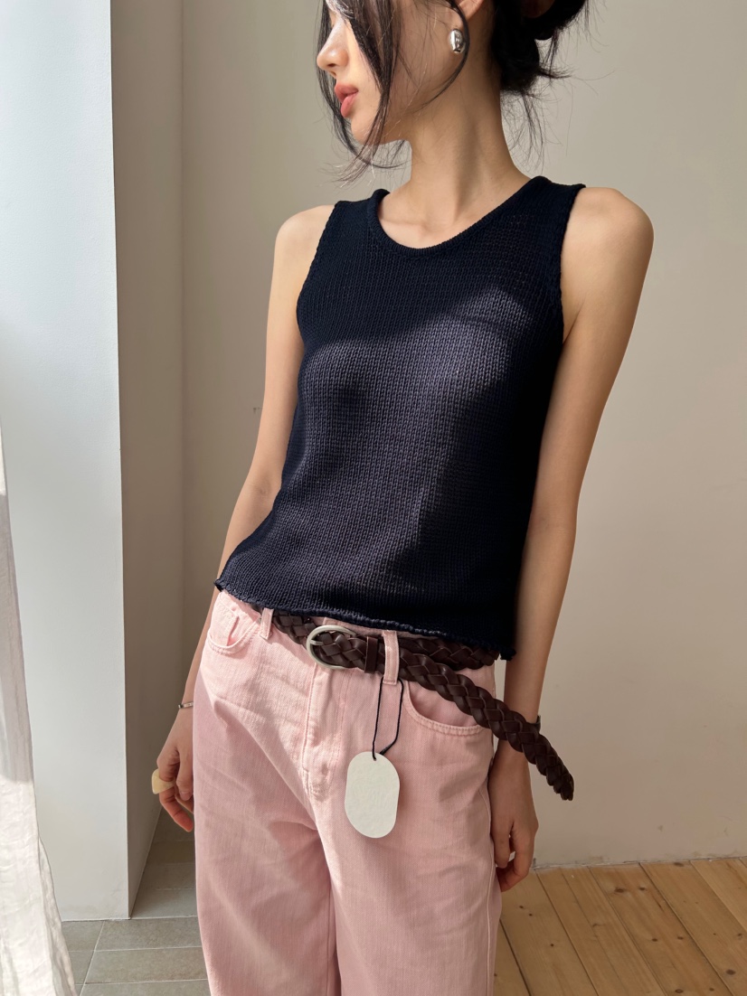 ME MO韓國代購女裝新款時尚熱賣職業26春夏休閑吊帶背心ME MO吊帶/背心