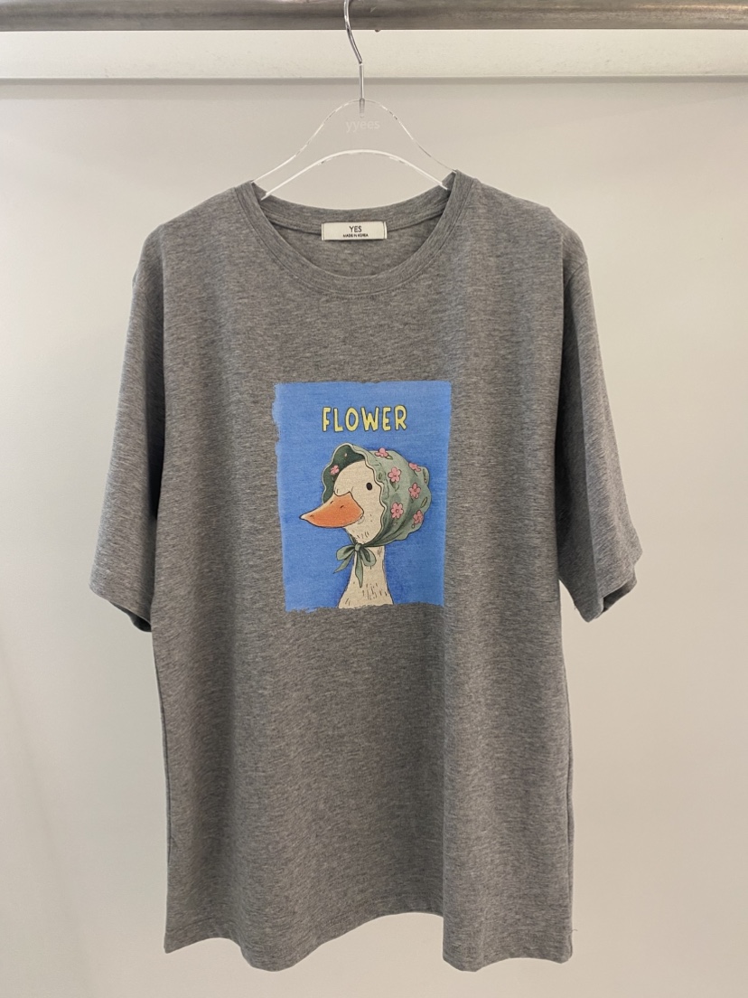 YES韓國東大門直郵女士新款26春夏人氣時尚職業熱賣推薦T恤YEST恤圖色1