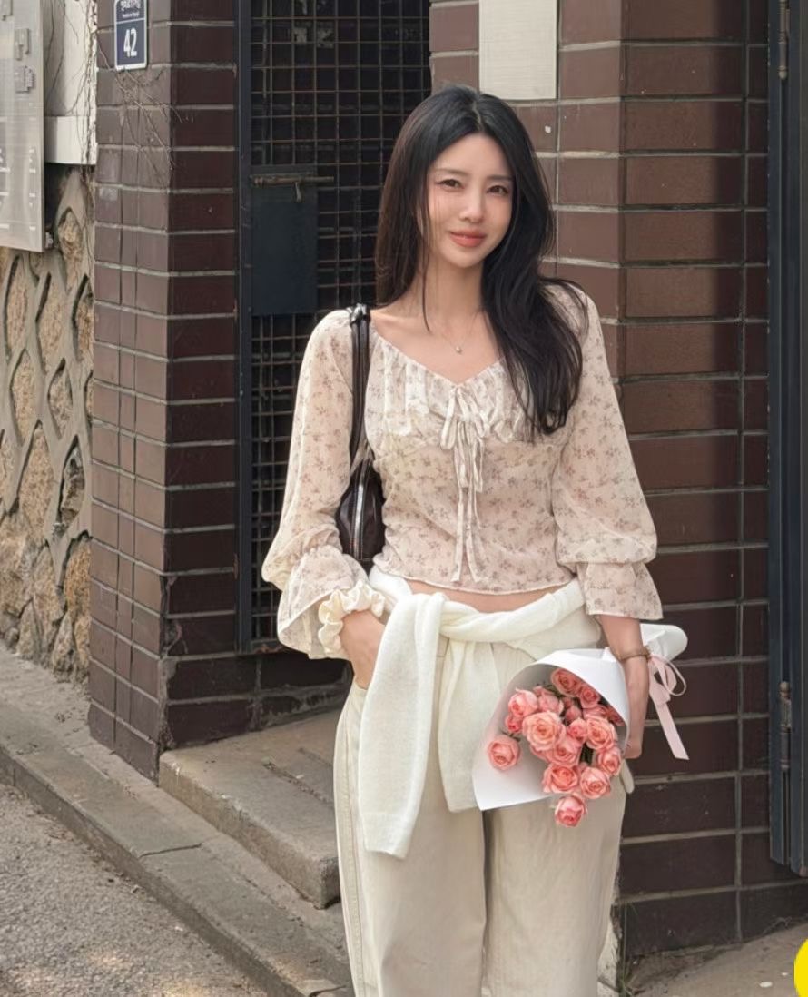 PLEASE/WW東大門代購女裝新品推薦熱賣人氣26春夏襯衫蕾絲衫PLEASE/WW襯衫/蕾絲衫