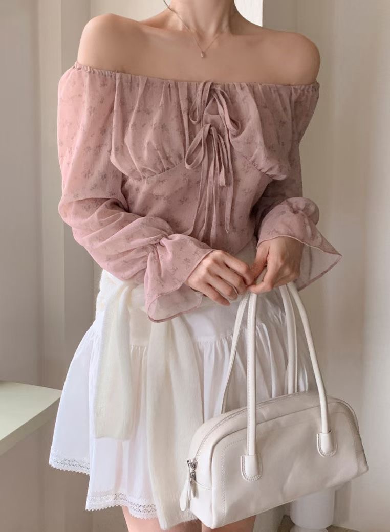 PLEASE/WW東大門代購女裝新品推薦熱賣人氣26春夏襯衫蕾絲衫PLEASE/WW襯衫/蕾絲衫圖色2