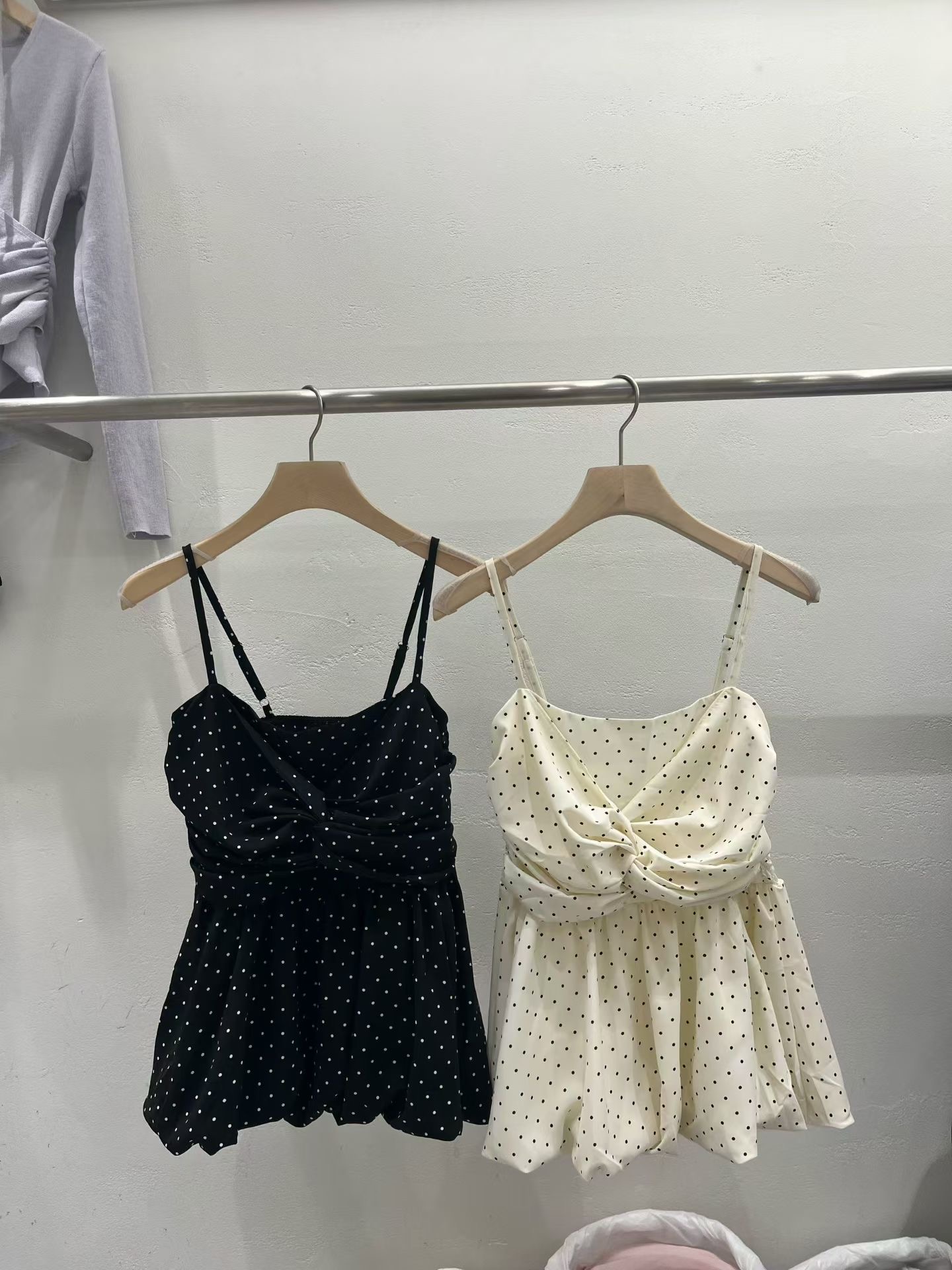 PLEASE/WW韓國直郵女裝新品職業推薦人氣真品休閑吊帶背心PLEASE/WW吊帶/背心