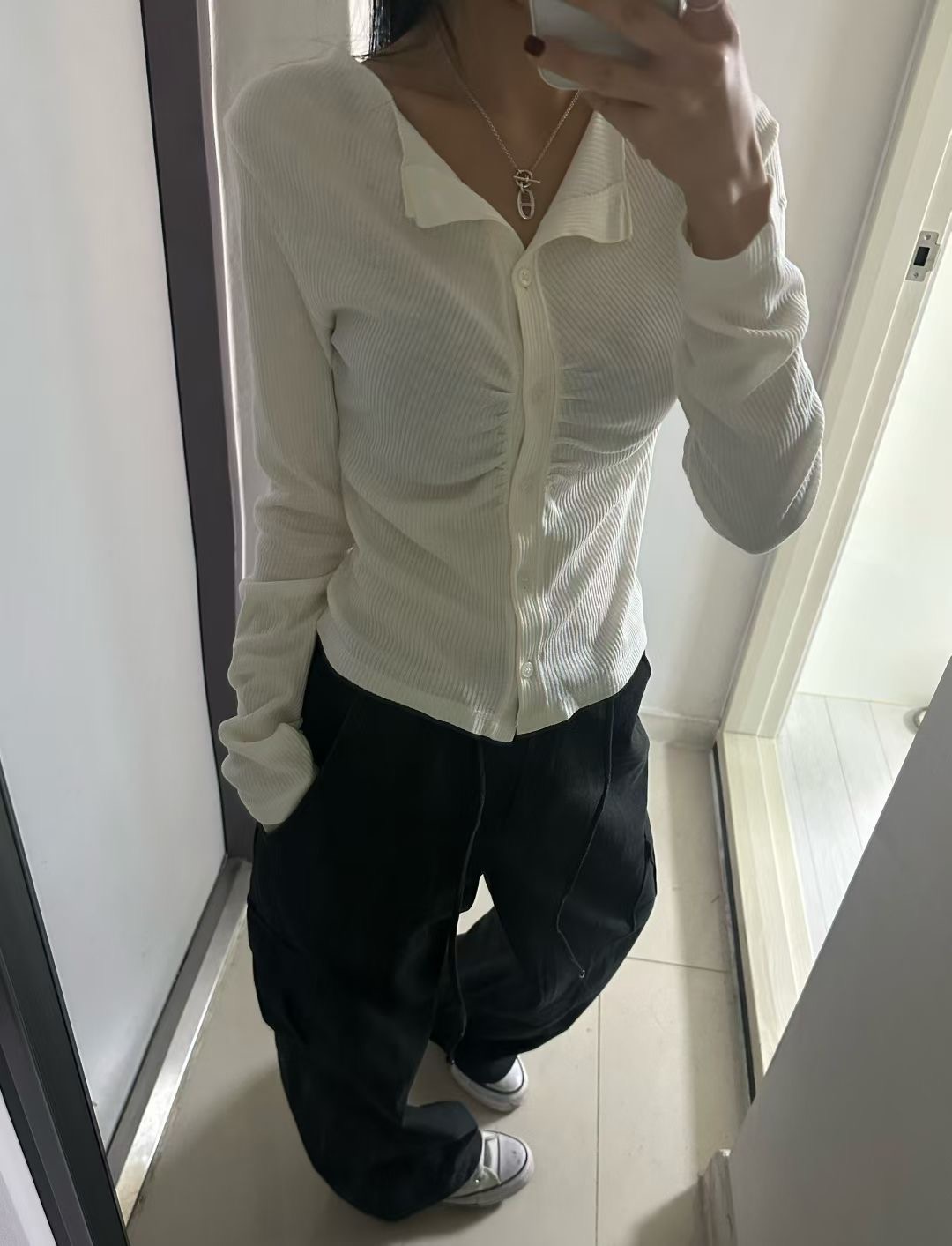 PLEASE/WW韓國直郵女士新品休閑推薦熱賣人氣時尚休閑褲PLEASE/WW休閑褲