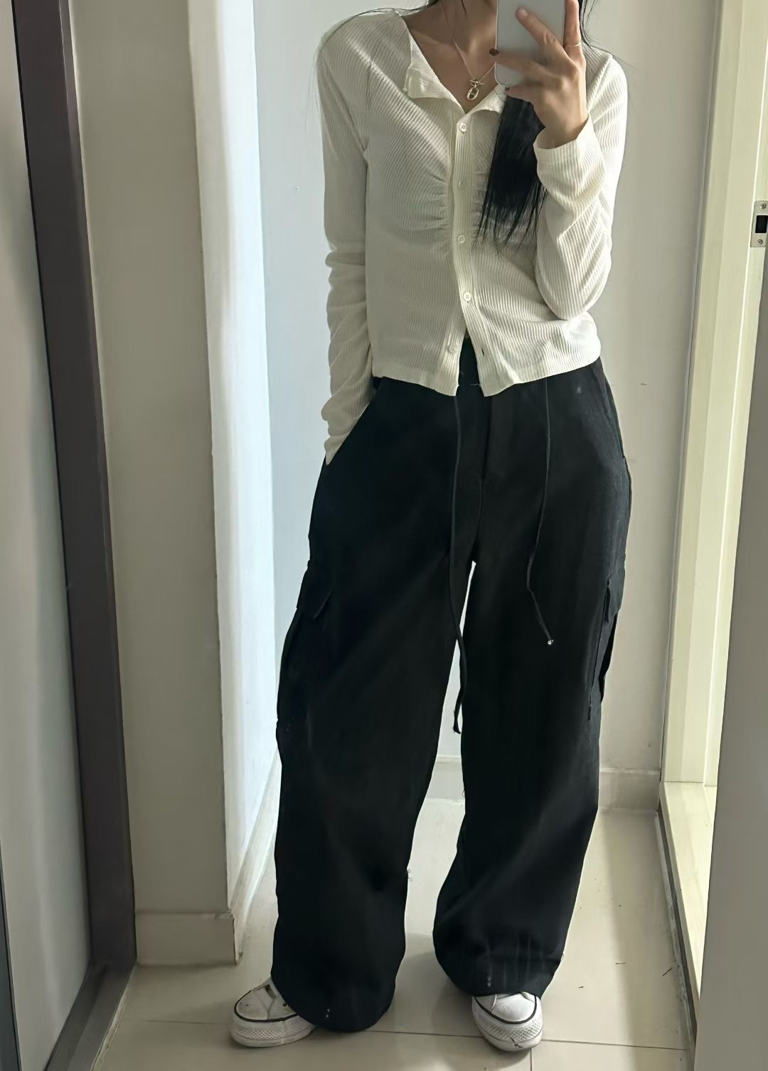 PLEASE/WW韓國直郵女士新品休閑推薦熱賣人氣時尚休閑褲PLEASE/WW休閑褲圖色2