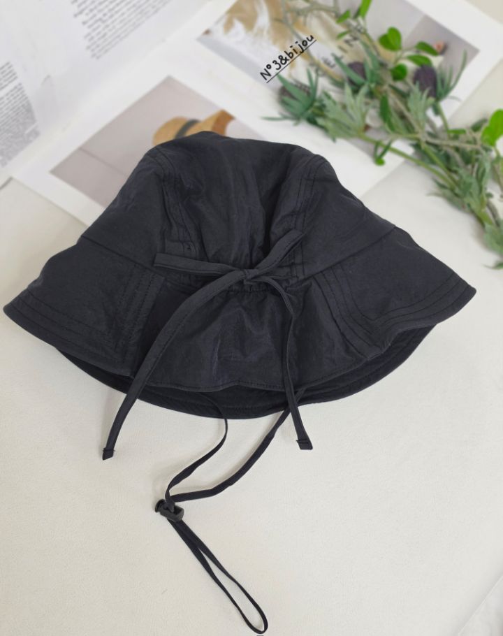 N3韓國直郵女士新品休閑熱賣人氣推薦時尚帽子漁夫帽絲帶N3帽子