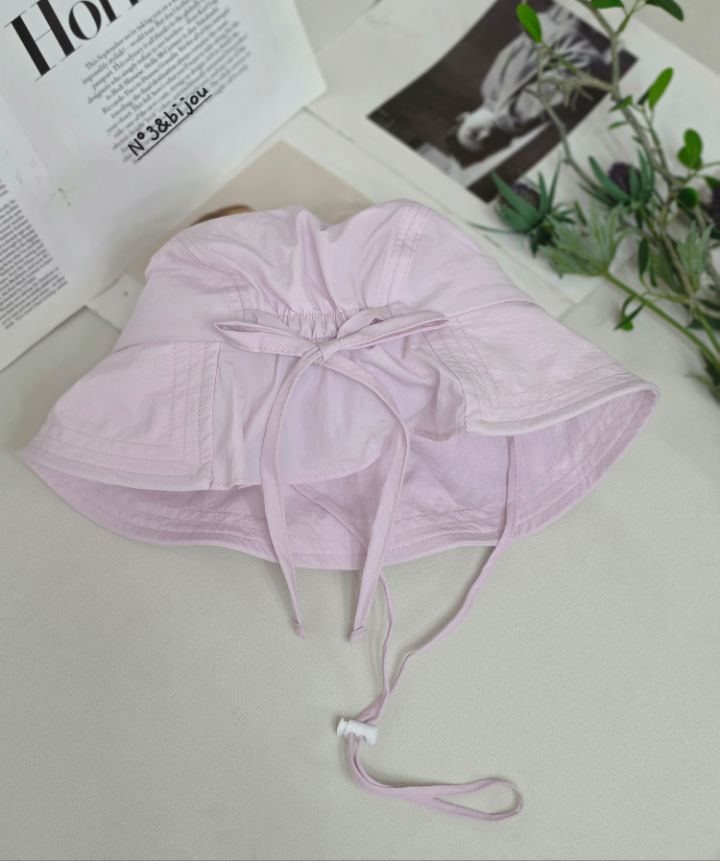 N3韓國直郵女士新品休閑熱賣人氣推薦時尚帽子漁夫帽絲帶N3帽子