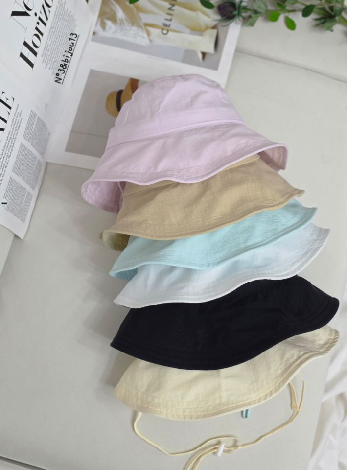 N3韓國直郵女士新品休閑熱賣人氣推薦時尚帽子漁夫帽絲帶N3帽子