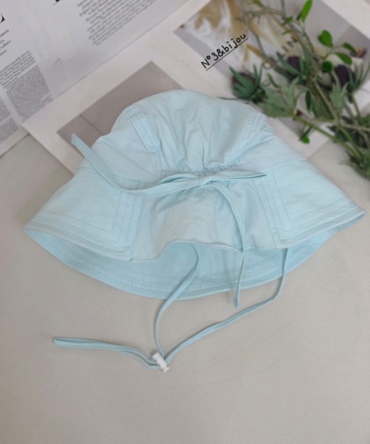 N3韓國直郵女士新品休閑熱賣人氣推薦時尚帽子漁夫帽絲帶N3帽子