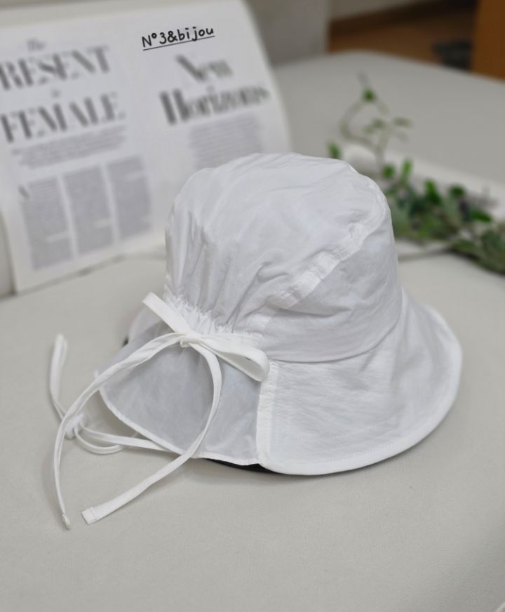 N3韓國直郵女士新品休閑熱賣人氣推薦時尚帽子漁夫帽絲帶N3帽子圖色3