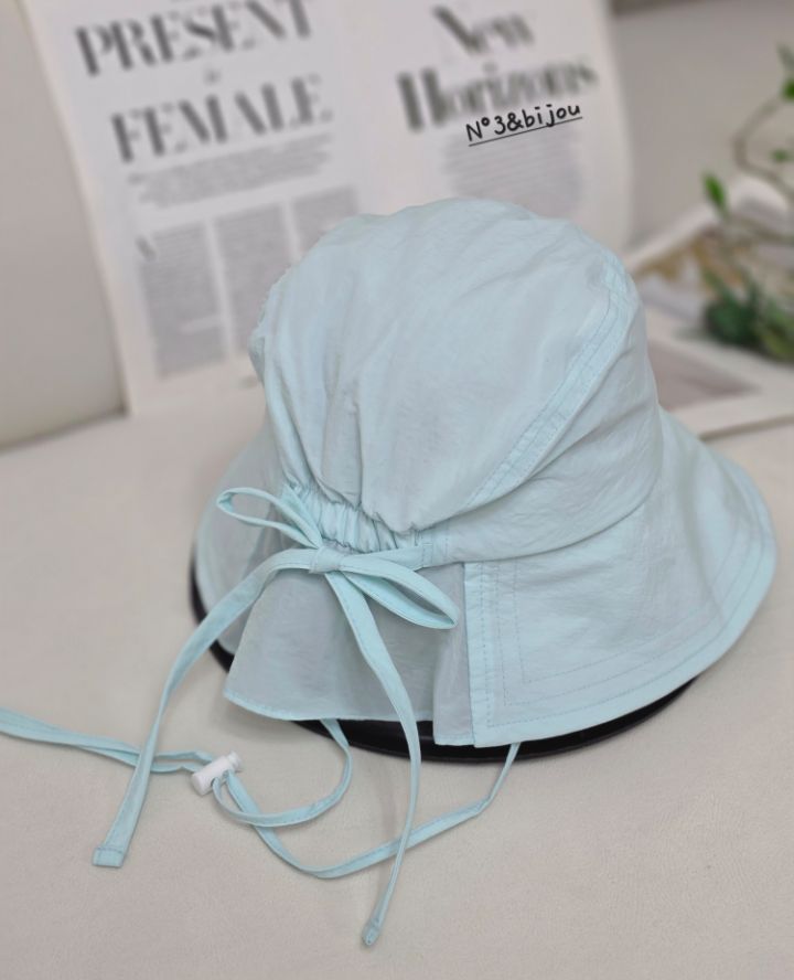 N3韓國直郵女士新品休閑熱賣人氣推薦時尚帽子漁夫帽絲帶N3帽子圖色4
