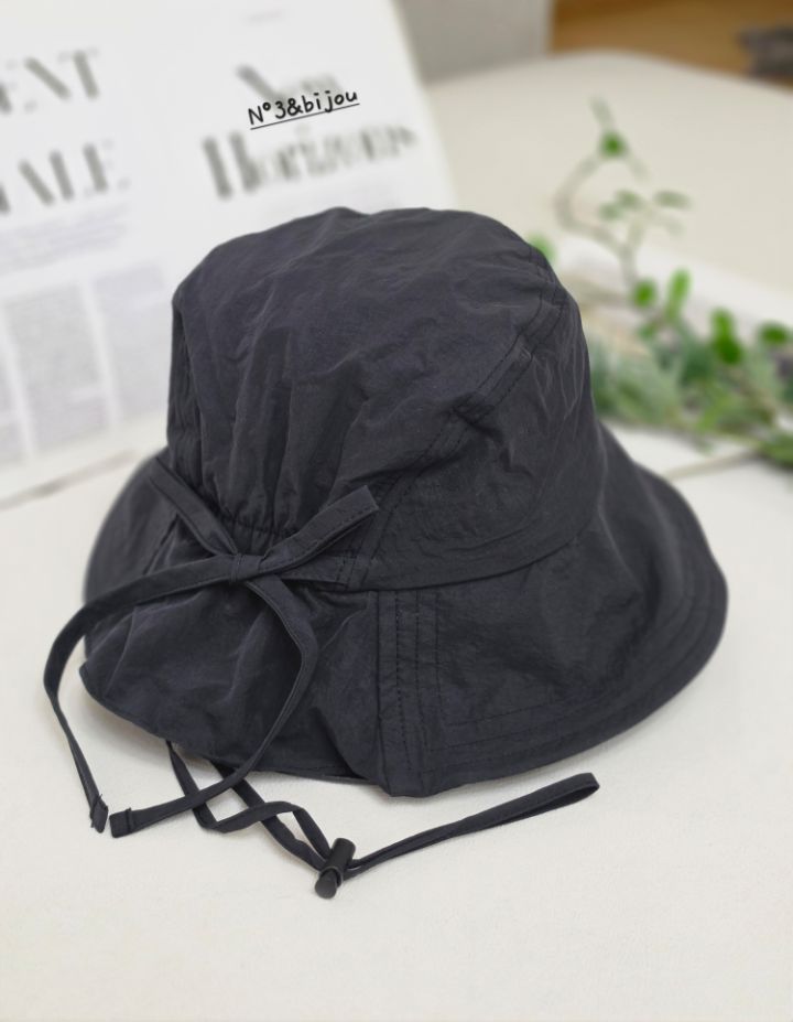 N3韓國直郵女士新品休閑熱賣人氣推薦時尚帽子漁夫帽絲帶N3帽子圖色6