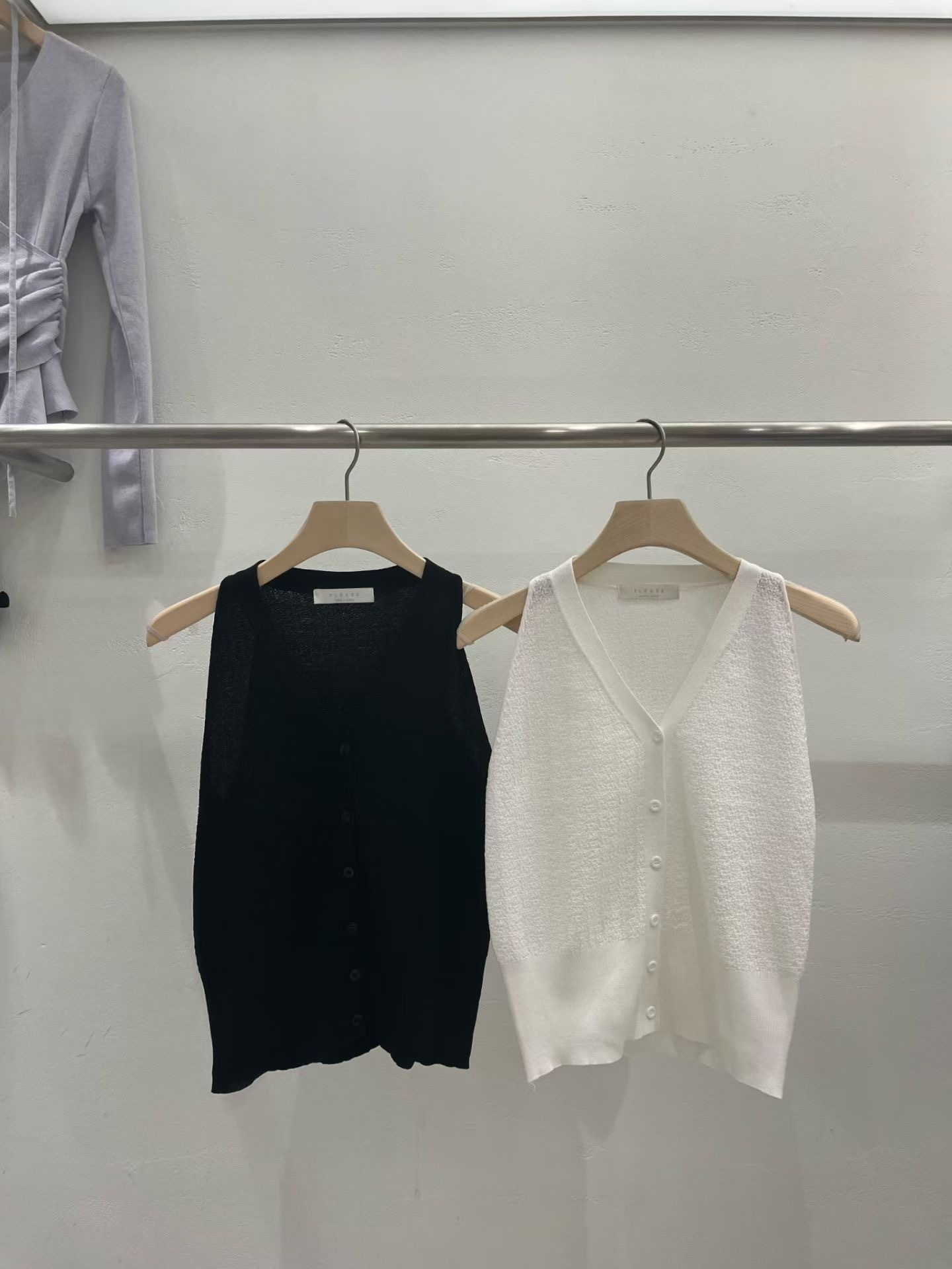 PLEASE/WW韓國代購女士新品真品職業人氣休閑熱賣吊帶背心PLEASE/WW吊帶/背心