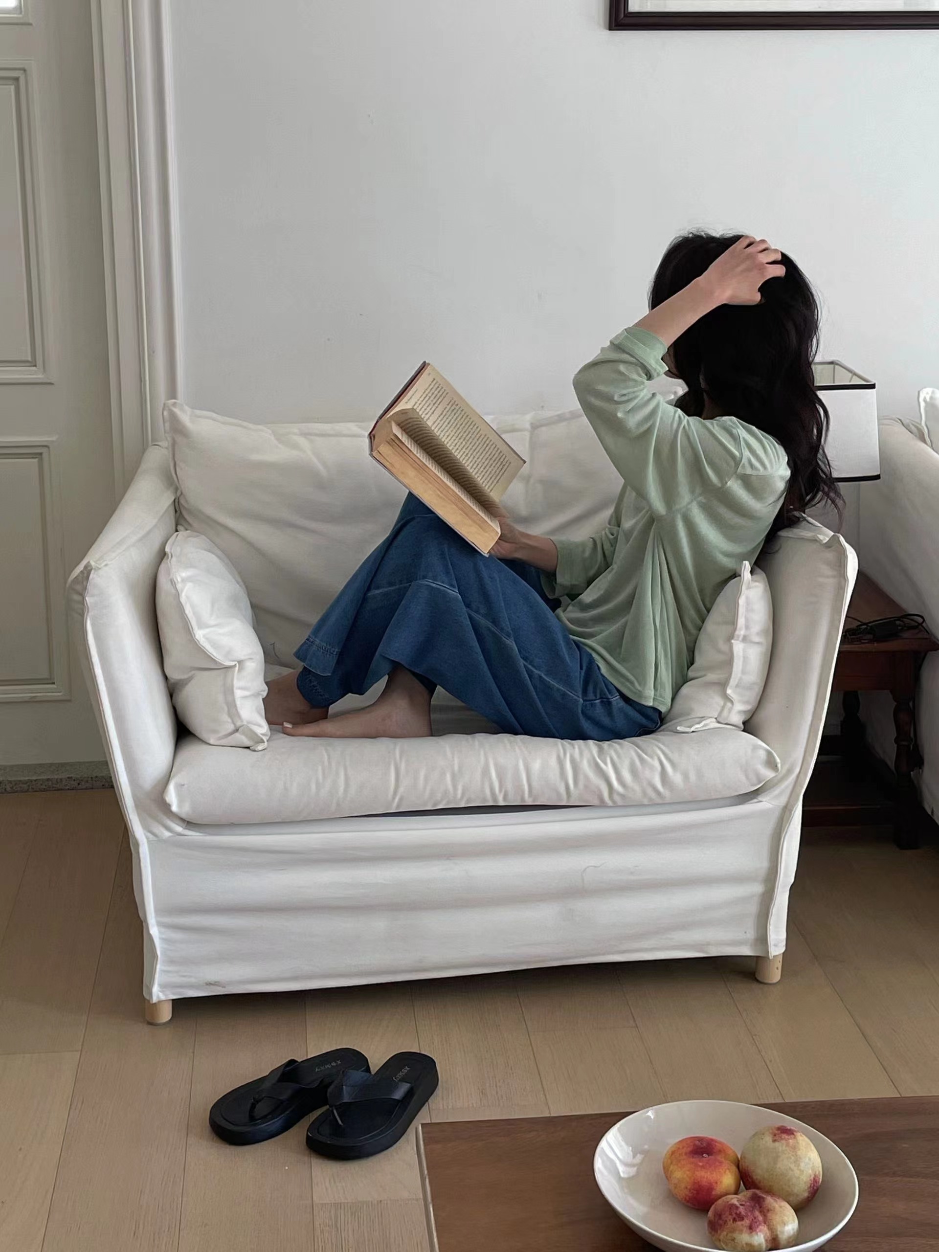 L.REWIND韓國代購女士新款26春夏人氣休閑真品熱賣長袖T恤L.REWIND長袖T恤