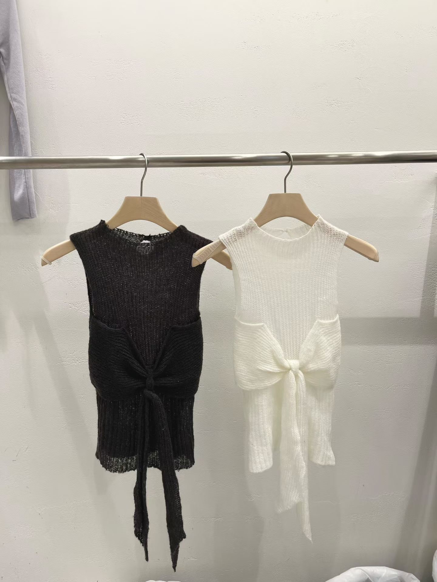 PLEASE/WW韓國代購女裝新款熱賣職業休閑人氣26春夏吊帶背心PLEASE/WW吊帶/背心圖色2左二色