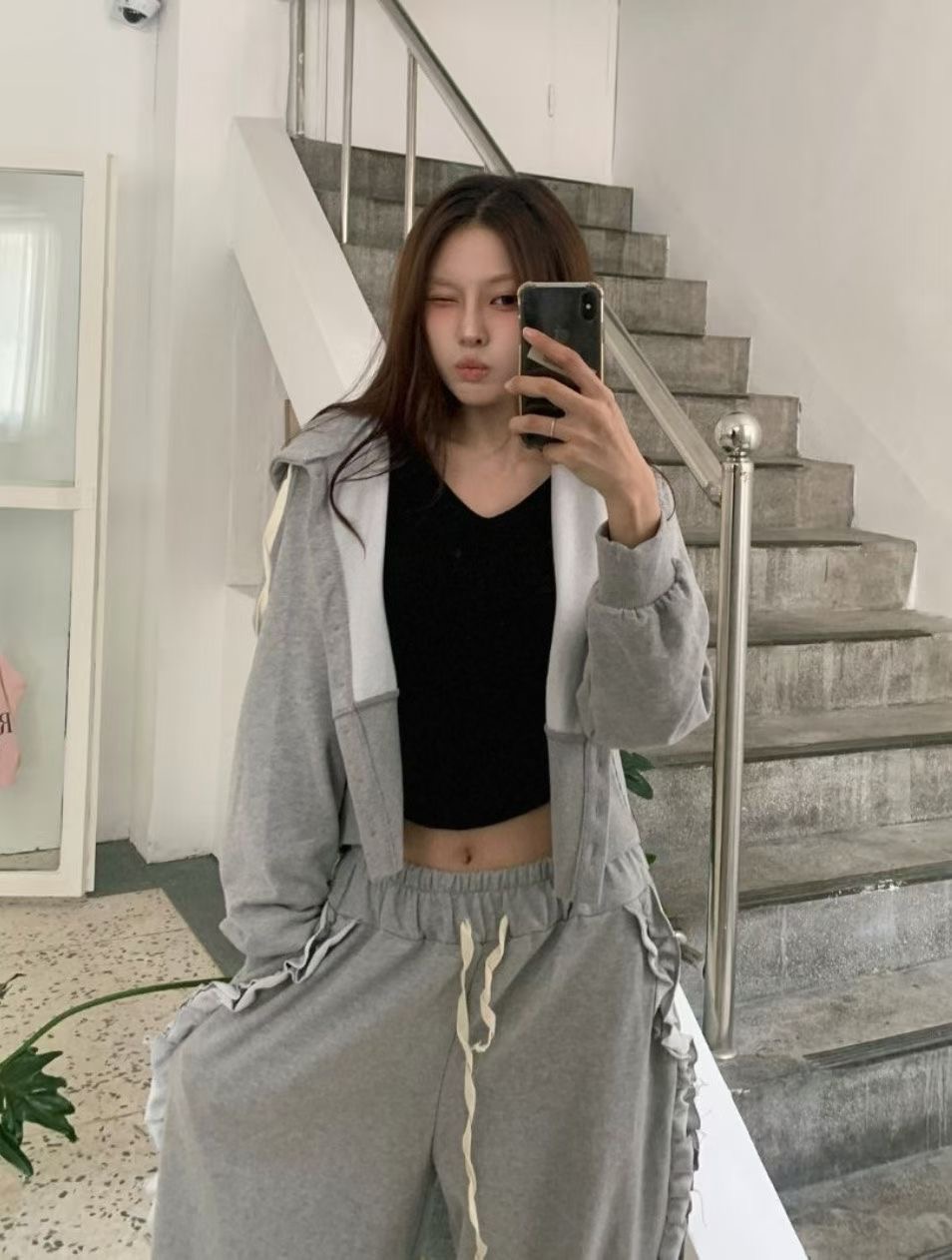 PLEASE/WW韓國代購女士新款人氣真品熱賣時尚推薦休閑夾克PLEASE/WW夾克圖色1