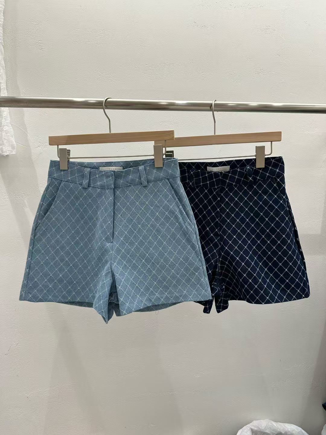 PLEASE/WW東大門代購女裝新款推薦熱賣真品短褲不含腰帶PLEASE/WW短褲