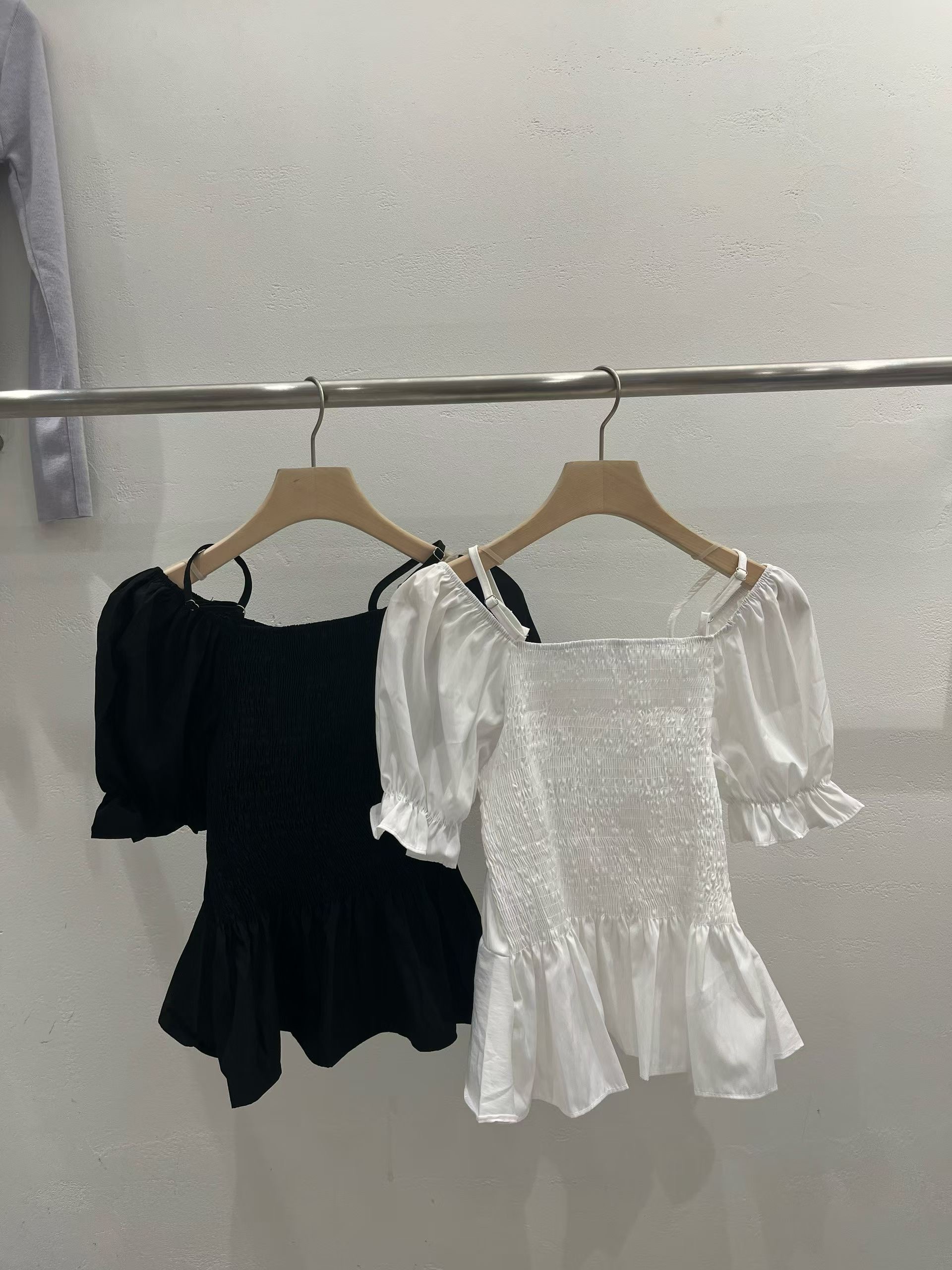 PLEASE/WW韓國代購女士新款熱賣真品26春夏休閑襯衫蕾絲衫PLEASE/WW襯衫/蕾絲衫