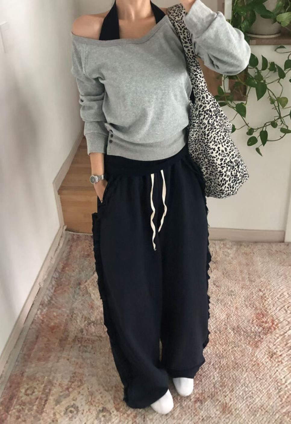 PLEASE/WW東大門實拍女士新款熱賣休閑職業真品26春夏休閑褲PLEASE/WW休閑褲