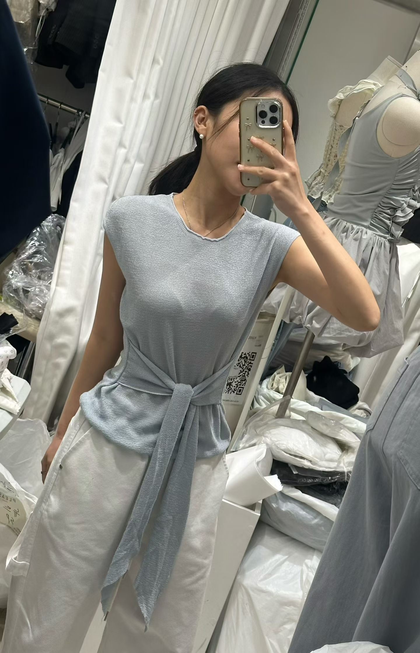 PLEASE/WW東大門代購女士新品推薦時尚職業26春夏針織衫PLEASE/WW針織衫