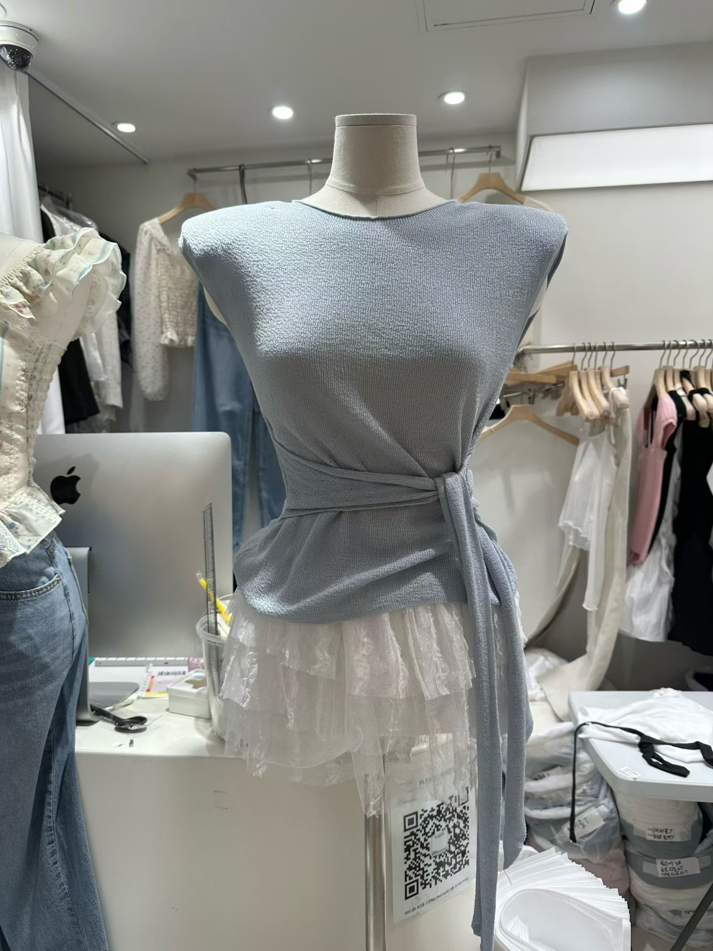 PLEASE/WW東大門代購女士新品推薦時尚職業26春夏針織衫PLEASE/WW針織衫圖色2